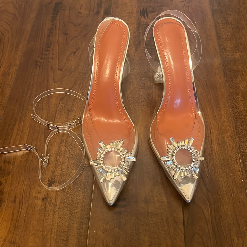 Women’s clear heels